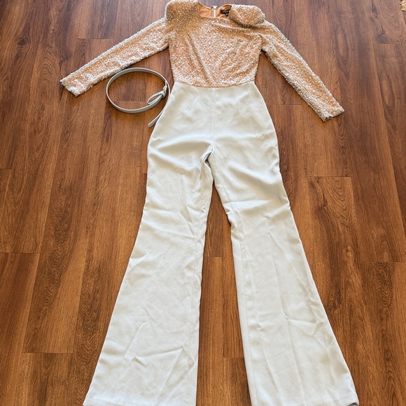 Nadine Merabi Misha Beaded Jumpsuit - Picture 4 of 6